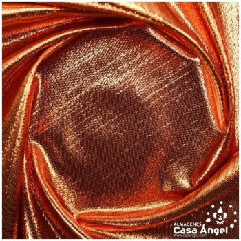 TOPAZ LAMINÉ NARANJA COBRE LISO SERIE CUARZOS 112cm