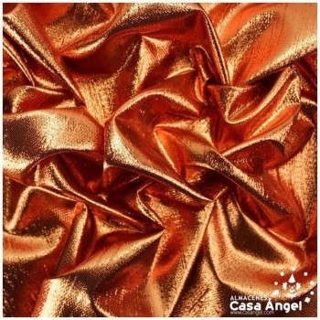TOPAZ LAMINÉ NARANJA COBRE LISO SERIE CUARZOS 112cm