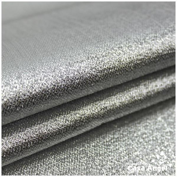 TOPAZ LAMINÉ PLATEADO LISO SERIE CUARZOS 112cm