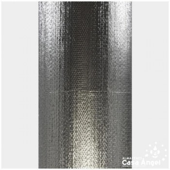 TOPAZ LAMINÉ PLATEADO LISO SERIE CUARZOS 112cm