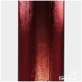TOPAZ LAMINÉ ROJO LISO SERIE CUARZOS CORTE DE 200x112cm