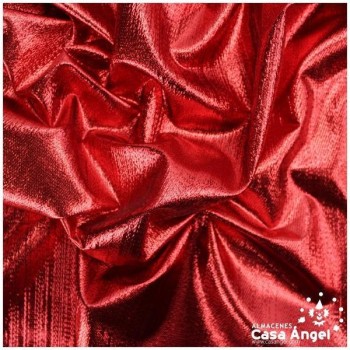 TOPAZ LAMINÉ ROJO LISO SERIE CUARZOS CORTE DE 200x112cm