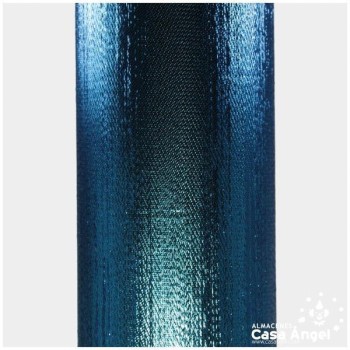 TOPAZ LAMINÉ TURQUESA LISO SERIE CUARZOS CORTE DE 140x112cm
