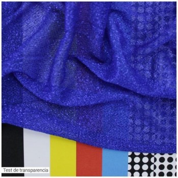 PUNTO FIESTA LÚREX AZUL SERIE SUSANA 150cm