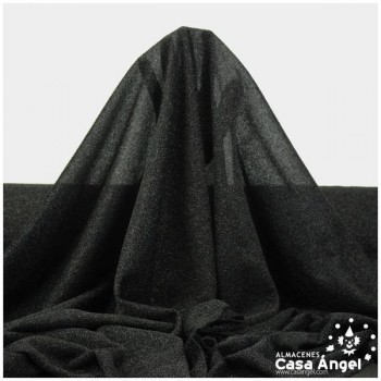 PUNTO FIESTA LÚREX NEGRO SERIE SUSANA 150cm