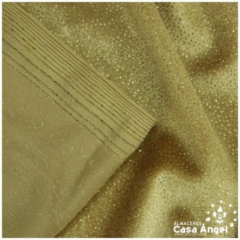 TERCIOPELO LYCRA ORO GLITTER SERIE ÁTOMOS 150cm