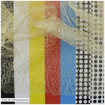RED NET FOIL ORO SERIE ORUGA 150cm