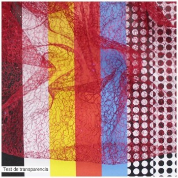RED NET FOIL ROJA SERIE ORUGA 150cm