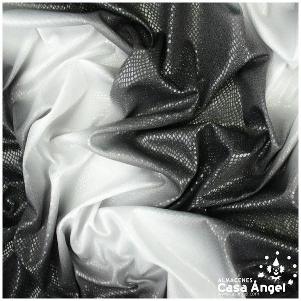 PUNTO DEGRADÉ CON PELÍCULA GLITTER SERIE DESERT NEGRO 150cm