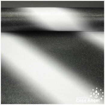 PUNTO DEGRADÉ CON PELÍCULA GLITTER SERIE DESERT NEGRO 150cm