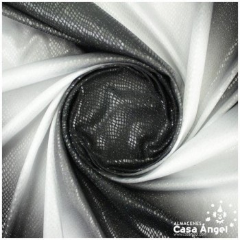 PUNTO DEGRADÉ CON PELÍCULA GLITTER SERIE DESERT NEGRO 150cm