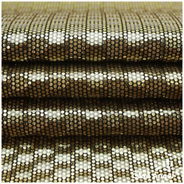 PAN DE ORO MICROPUNTOS ORO PLASTIFICADO 150cm