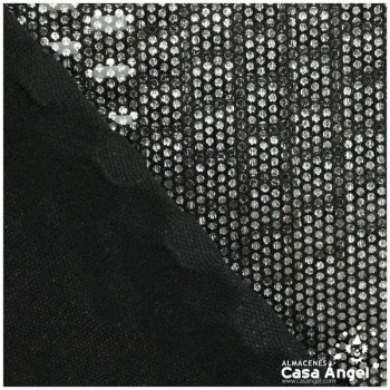 PAN DE ORO MICROPUNTOS PLATA PLASTIFICADO 150cm