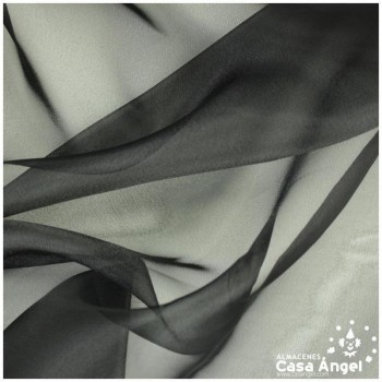 ORGANZA NEGRA CRISTAL SERIE LORCA 150cm