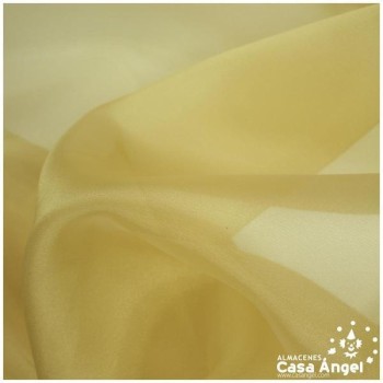 ORGANZA DORADA CRISTAL SERIE LORCA 150cm