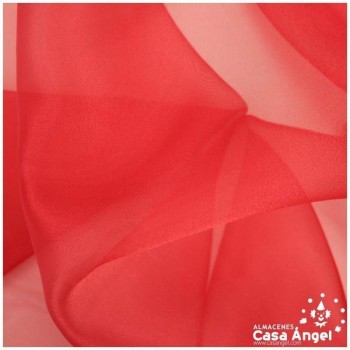ORGANZA ROJA CRISTAL SERIE LORCA 150cm