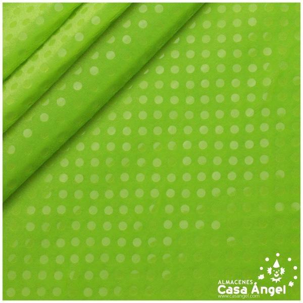 TERCIOPELO ELÁSTICO CON LENTEJUELAS VERDE FLÚOR 150cm