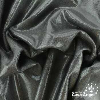 LYCRA NEGRA CON BRILLO EN MICROPUNTOS 150cm