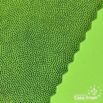 LYCRA VERDE PISTACHO CON BRILLO EN MICROPUNTOS 150cm