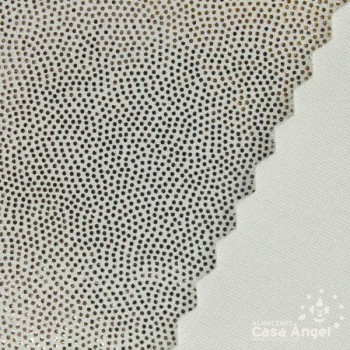 LYCRA PLATA CON BRILLO EN MICROPUNTOS 150cm