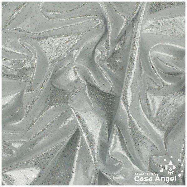 LYCRA PLATEADA ESTAMPADA SERIE PERSEIDAS 150cm