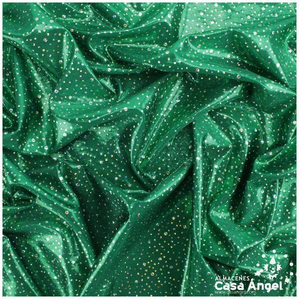 LYCRA VERDE ESTAMPADA SERIE PERSEIDAS 150cm