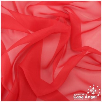 GASA SATINADA ROJA 150cm