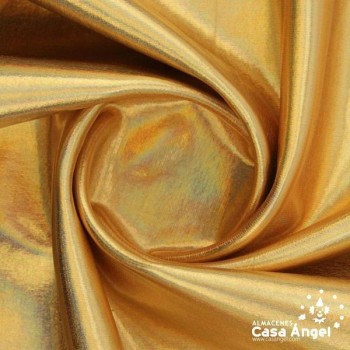 LYCRA FOIL HOLOGRAMA ORO 150cm