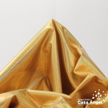 LYCRA FOIL HOLOGRAMA ORO 150cm