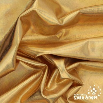 LYCRA FOIL HOLOGRAMA ORO 150cm