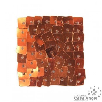 APLICACIÓN CUADRADO LENTEJUELAS 25mm BOLSA 5uds