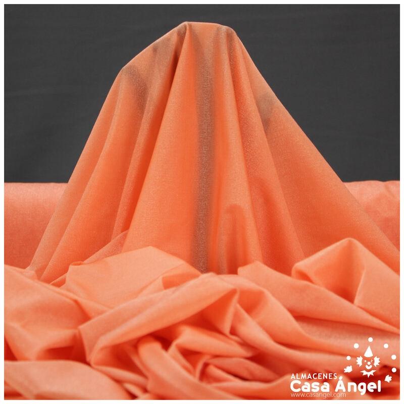 GASA ELÁSTICA NARANJA BRILLO AGUA 150cm