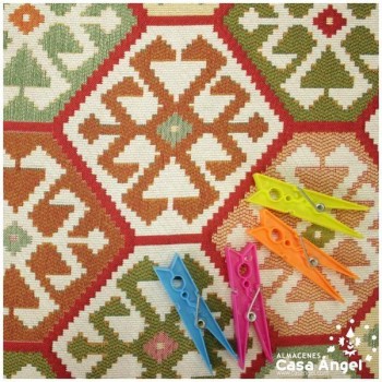 TELA DE TAPICERÍA DE ALTO GRAMAJE SERIE KILIM OTOÑO 280cm