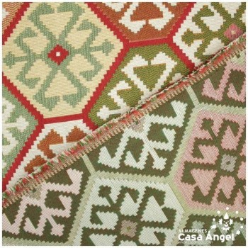 TELA DE TAPICERÍA DE ALTO GRAMAJE SERIE KILIM OTOÑO 280cm