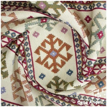 TELA DE TAPICERÍA DE ALTO GRAMAJE SERIE KILIM INVIERNO 280cm
