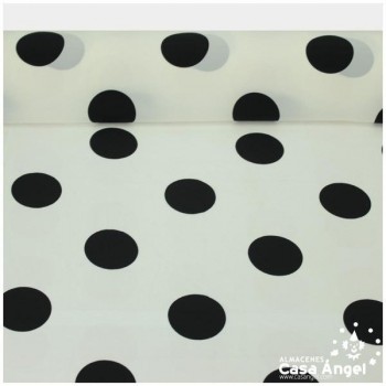 KOSHIBO BLANCO CON LUNARES NEGROS SERIE LOLA 150cm
