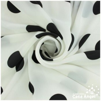KOSHIBO BLANCO CON LUNARES NEGROS SERIE LOLA 150cm