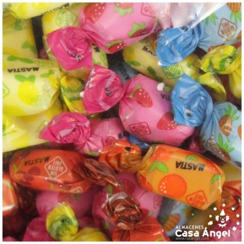 CARAMELO BLANDO SABOR FRUTA DOBLE LAZO SIN GLUTEN 1Kg