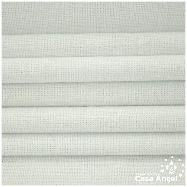 TELA DE LINO BLANCO SERIE ROMA 150cm