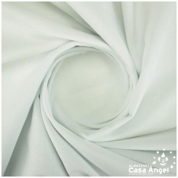 TELA DE LINO BLANCO SERIE ROMA 150cm