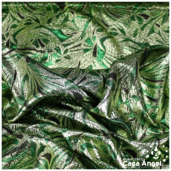 BROCADO JACQUARD SERIE LONGO VERDE 112cm