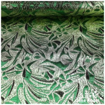 BROCADO JACQUARD SERIE LONGO VERDE 112cm