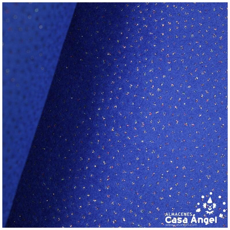 TERCIOPELO AZUL MARINO ESTAMPADO GLITTER SERIE MALI 150cm