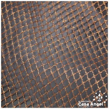 MALLA RED COBRE METALIZADA POLIÉSTER 150cm