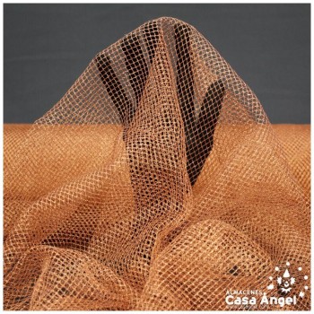 MALLA RED COBRE METALIZADA POLIÉSTER 150cm