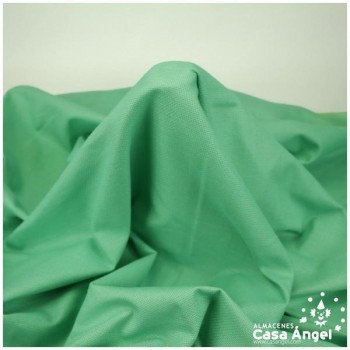 TELA PANAMÁ VERDE AGUA DE ALGODÓN 100% PARA BORDADOS 150cm