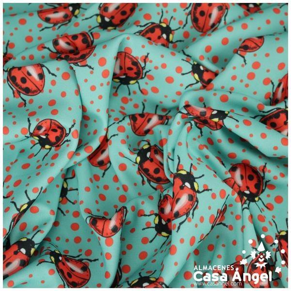 TELA CREPE ESTAMPADO DE MARQIUITAS SERIE HOLLAnD 150cm