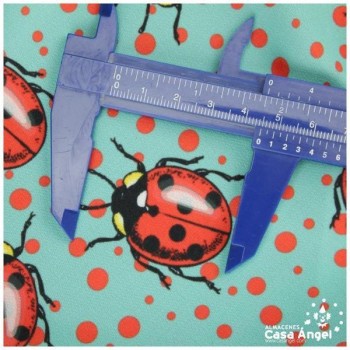 TELA CREPE ESTAMPADO DE MARQIUITAS SERIE HOLLAnD 150cm