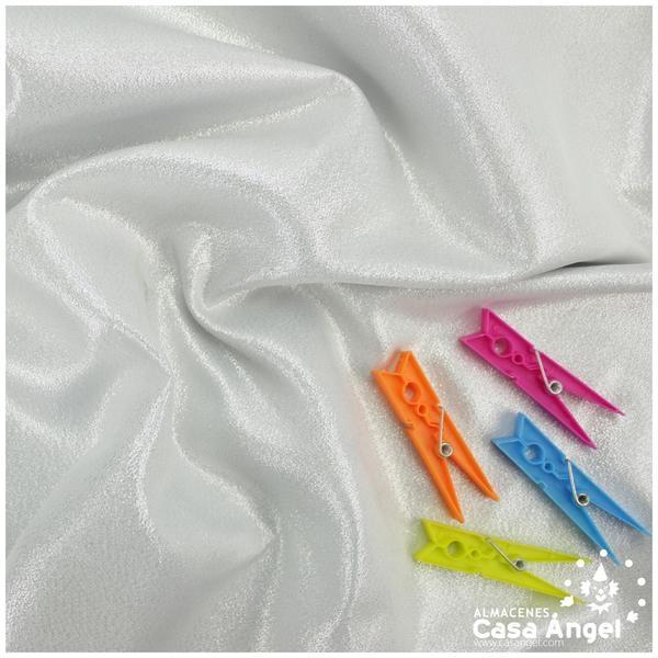 LAMÉ STRETCH BLANCO LÚREX SERIE METÁLICA 280cm