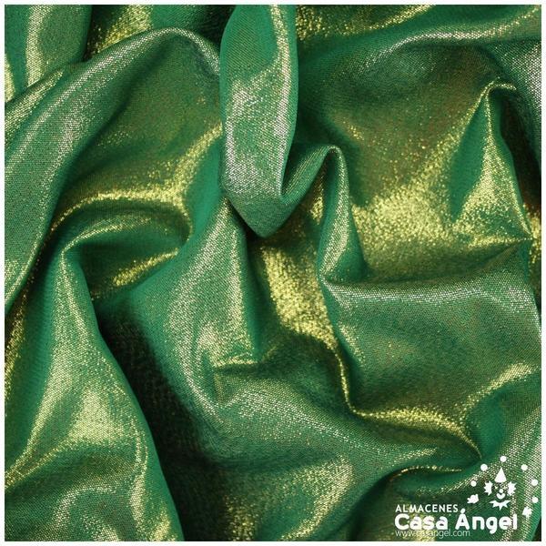 LAMÉ STRETCH VERDE LÚREX SERIE METÁLICA 280cm